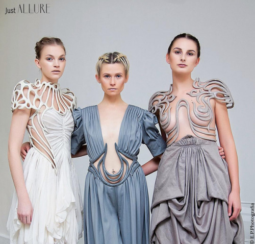 artnouveaustyle: Linda Friesen is a fashion designer based in the Netherlands who creates unique one