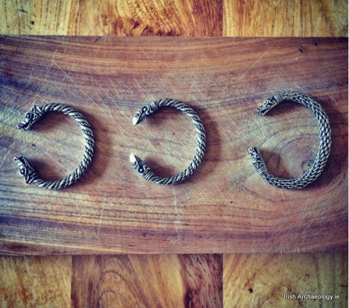 Some of our Viking bracelets :) Inspired by original Norse artefacts, these chunky pewter bracelets 