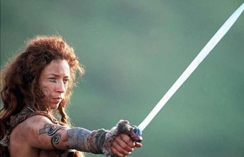 boleyn36: Alex Kingston as Boudicca (or Boadicea) Queen of the Iceni in ‘Warrior Queen&rs