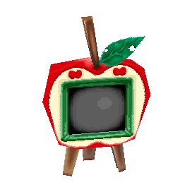 Assorted Fruit Furniture From Animal Crossing Wild World