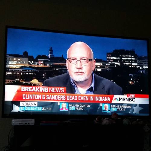 medicalcrab:breaking news. hillary and bernie are both dead. even in indiana.