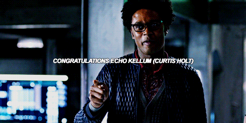arrowsource:  Echo Kellum (Curtis Holt) has been promoted to series regular for season