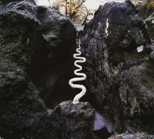 Andy Goldsworthy (British, b. 1956, Cheshire, England, based Penpont, Scotland) - Some of his Ice an