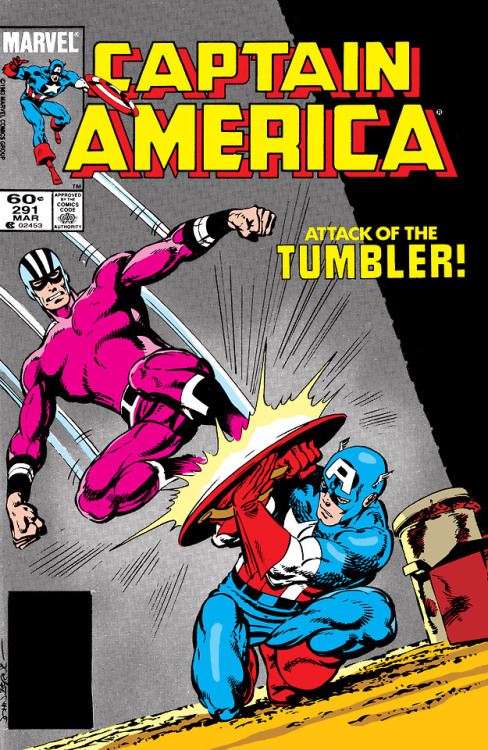 starspangledshitpost:Captain America No. 291, 1984