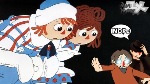 Team Yume’s Dramatis Sermo: “Raggedy Ann & Andy: A Musical Adventure”  Join Madhog and Devar as they drunkenly stumble through the well animated, abysmally scored, nigh unwatchable, 1977’s classic musical adventure that has the critics