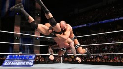 piledriveu:  some pretty hot back and forth but in the end randy fuckin orton wins and fuckin shows off!!