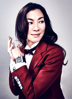 lonely-night:   Michelle Yeoh By Jeremy Zaessinger For Richard Mille Magazine (x)