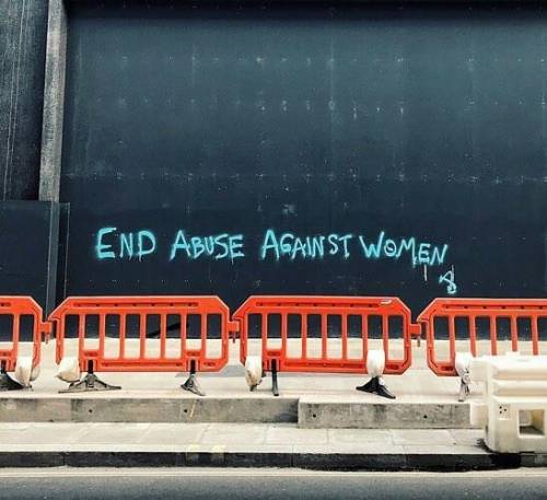 “End Abuse Against Women” Seen in London