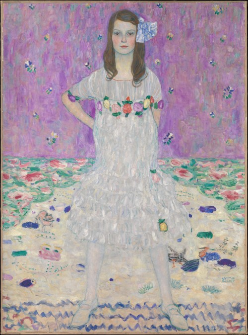 Gustav Klimt, Mäda Primavesi, 1912-1913Image released into public domain under Creative Commons Zero