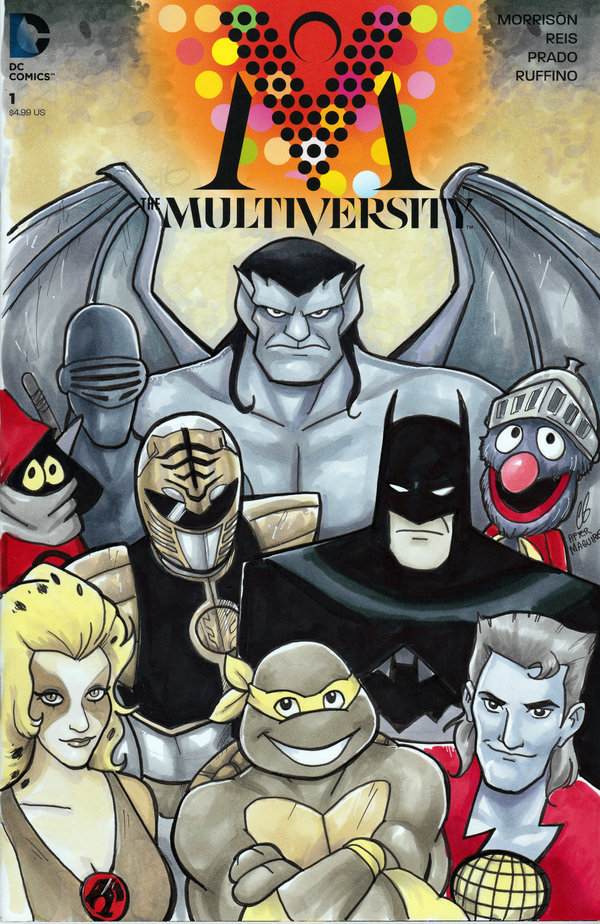longlivethebat-universe:  The Multiversity by Chris Butler https://www.etsy.com/shop/BigChrisGallery