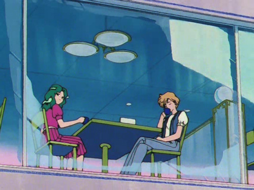 sailorcivilian: Ep 101 Haruka wears this outfit again in ep 102Michiru wears this outfit again in e