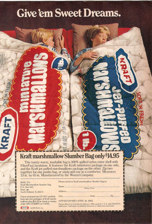 1980 Kraft Marshmallow Magazine Ad by gregg_koenig on Flickr