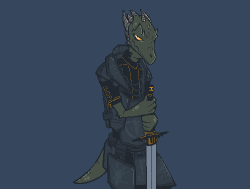 keebles:  Platemail wearing Kobold Fighter Because IT’S FRIDAY 