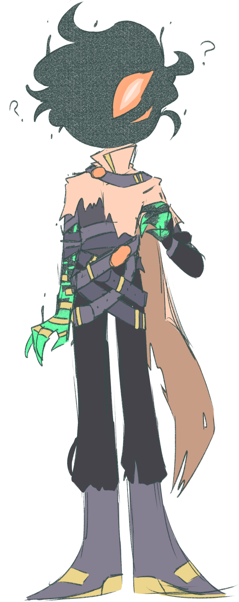 Messed Around With A Vague Character Concept In My Head