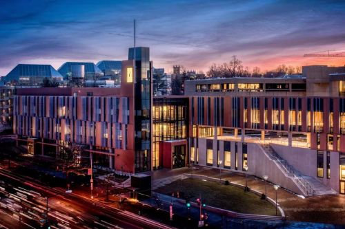 archatlas:    New UDC Student Center  Washington, D.C.’s only public higher education institution, the University of the District of Columbia (UDC), is in the midst of a campus-wide renovation with the goal to create a more sustainable environment.