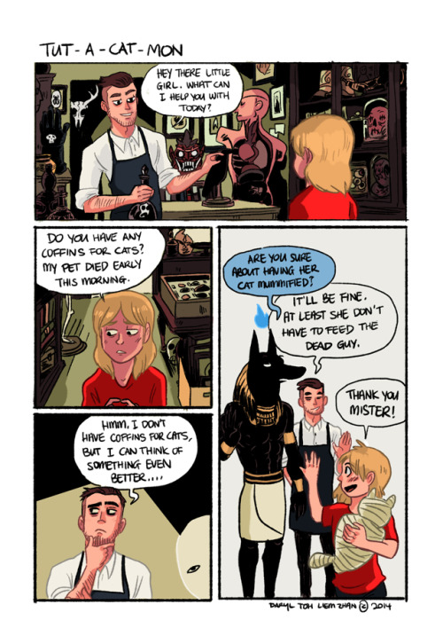 everydaycomics:“Plus, she can keep it by her side for eternity." Introducing Alex, that d