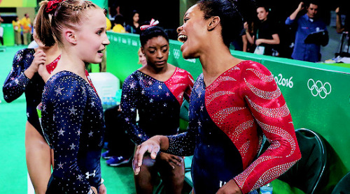 obiwanskenobiss: United States Gymnastics as seen during Women’s qualification for Artistic Gy