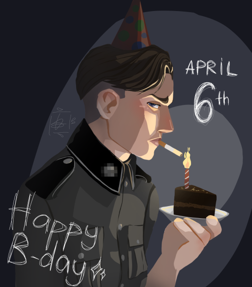 Checking With The Manifest, We Chose Lars' Birthday To Be April 6. So Happy Birthday