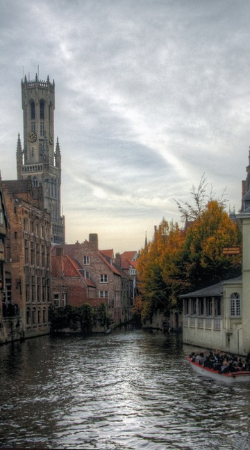 Autumn In Bruges, Belgium