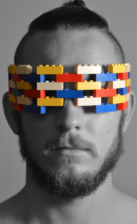 fuckyeahbeards:  “Color and Light” Self portrait by Matthew Dean 
