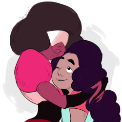 narootos:  a doodle !! !! ! garnet must be