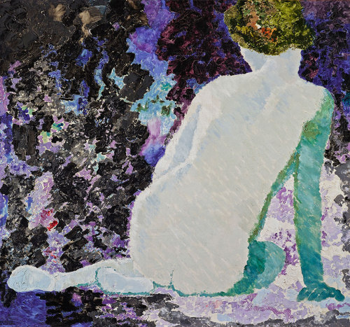 terminusantequem:Augusto Giacometti (1877-1947) - Ignuda (ca.1915) - Pastell auf Papier, 21 x 22,8 c