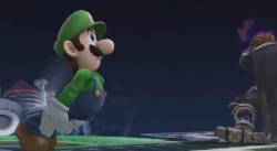 rose-of-pollux:  Can we just talk about Luigi’s epic dodging of Ganondorf’s Warlock Punch?  He’s up against the Great King of Evil and just… does his faceplant taunt to dodge.  It’s just such a perfect, classic Luigi moment. 