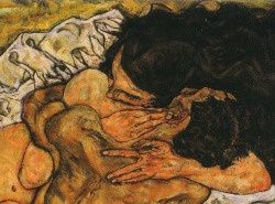 zzzze:Egon Schiele The Embrace (detail),