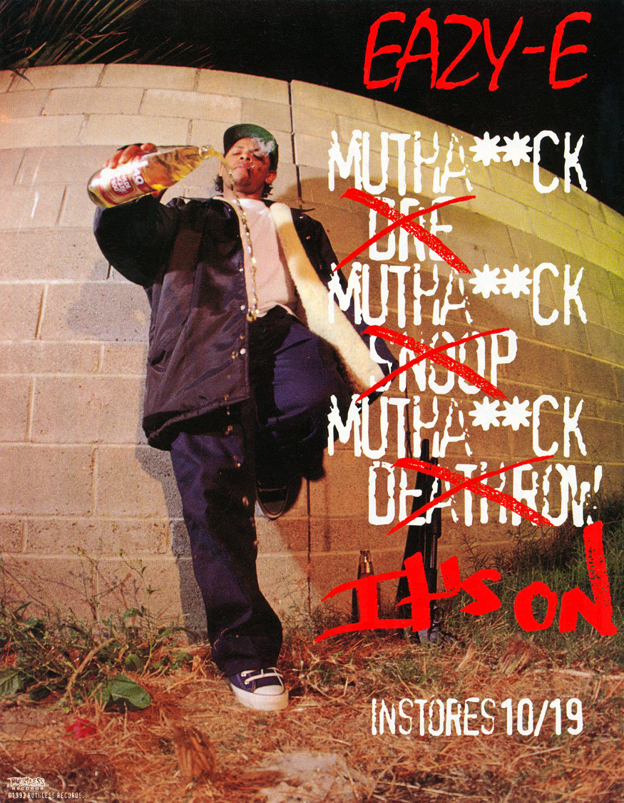 babylonfalling:  It’s On (Dr. Dre) 187um Killa (1993) 