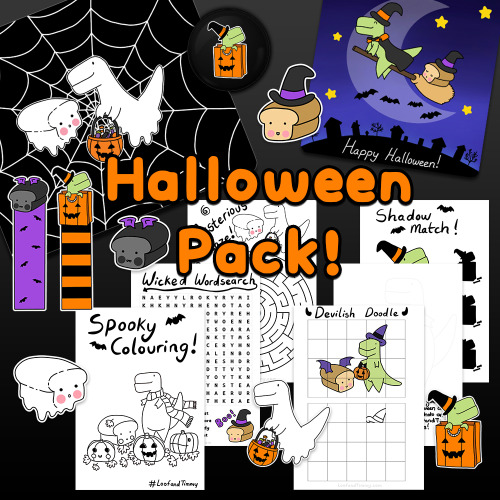  IT’S SPOOKY SEASON!  Introducing our first ever Loof & Timmy themed activity fun pack! In this 