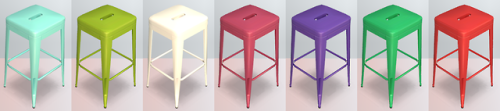 Pyszny’s ‘Barbecue Time’ barstools, 14 recolors for each variant.Certain clothing styles and custom 