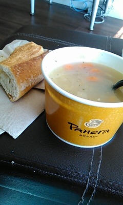 Soup for the sick girl Adam is the best :)