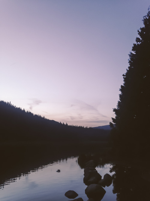 leaberphotos: You can meet me in the pale moonlightTrillium Lake, Oregoninstagram