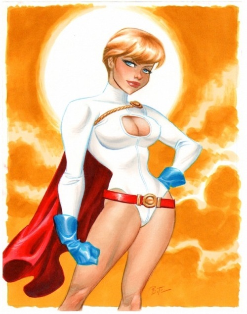 cooketimm:  Power Girl by Bruce Timm 