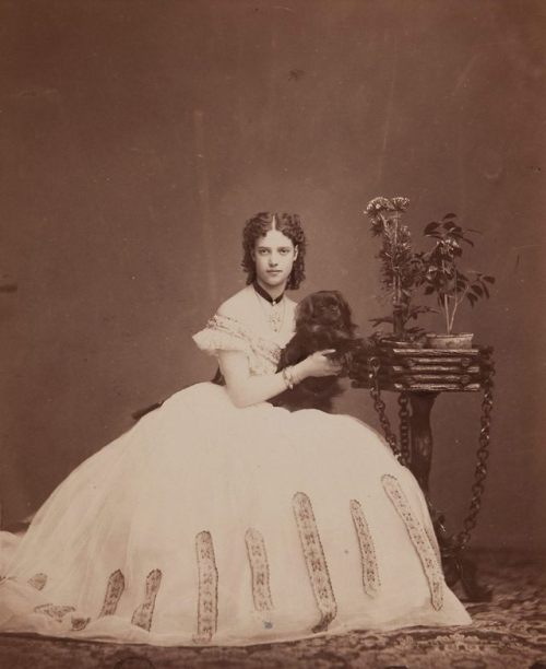 Empress Marie Feodorovna of Russia, née Princess Dagmar of Denmark (1864).She was the second daughte