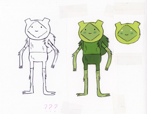 herpich:Here’s Adam’s original concept for Fern (and a bonus Finn-arm concept), plus the mods I made once Steve and I started storyboarding Reboot. from writer/storyboard artist Tom Herpich