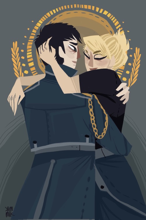 kimmikart:Some FMA fanart as a commission from Riley! These two were so fun to do!