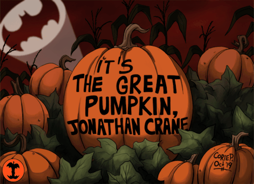 inkstainsandbattythings:+animation: Batman/Great Pumpkin Mashup – Yeah, I went there :p(animated in 
