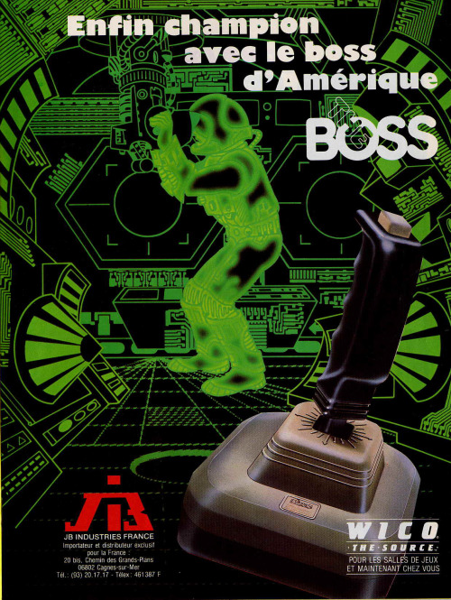 Wico The Boss joystick controler (1984)