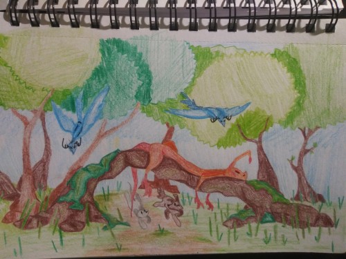 Here Are Some Drawings From My Sketchbook