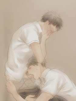 kuroko-no-yaoi-bl:  TeppeiHyuuga (*从>∀o*)o.ﾟ｡*･