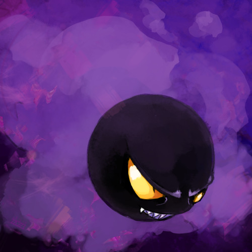 jazzidraws-blog: Favourite Ghost Type: Gastly Not my actual favourite ‘cause that’ll com