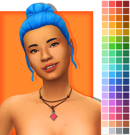 @glimersims Azula in Noodles Sorbets RemixAlright, Hair, time to meet your doom!comes in all 76 Nood