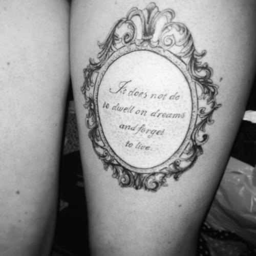Harry Potter Tattoos — My Mirror of Erised tattoo :) ...