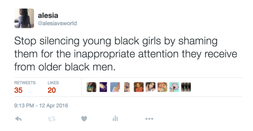 fedupblackwoman: black&ndash;lamb: victim blaming in the black community is a true cycle. we all