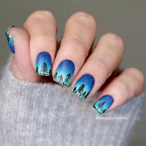 Drop a ❤️ if you like it. Here is the last look of this winter nail art All products are mentioned o