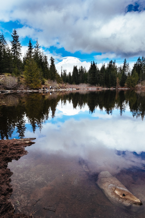 thomaslawn: View of Mt. Hood across Mirror Lake, Oregon.© Thomas Lawn, 2015Instagram | Tumblr |