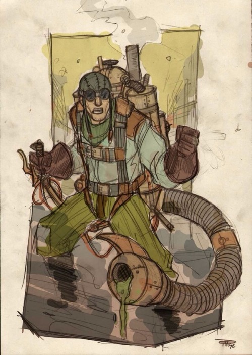 unknowngenre:  Steampunk Spider-Man Universe by Denis Medri more