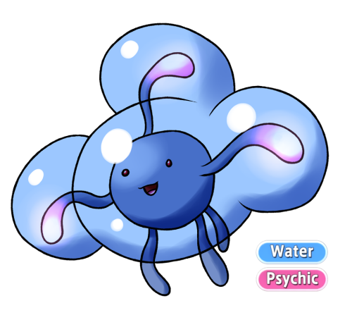 189 - JellbloopJellyfish Pokemon“They float around the air as if it’s the ocean, schools of Jellbloo