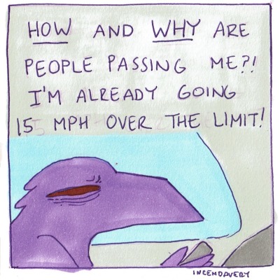 incendavery:nervous driver